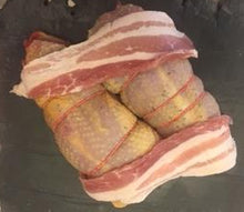 Load image into Gallery viewer, Boned and rolled Pheasant breast, stuffed with Hunters Feast seasoning