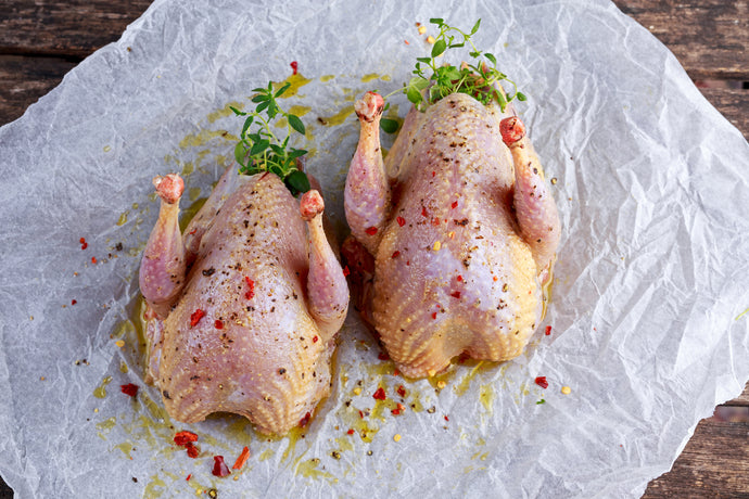 Brace of Oven Ready Partridge